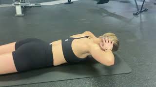 Prone Back Extension (bodyweight)