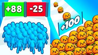 Count Master vs Food Run || Epic GOAT Gameplay 🔥 Max Funny Moments Walkthrough (Android, iOS) EP 577 screenshot 4