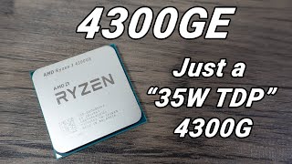4300GE Review - Is it really any different compared to the 4300G?
