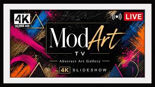 24/7 TV Frame Art Slideshow • Modern Abstract Gallery • Luxury Ambience • Samsung The Frame 4K/8K