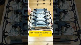 Cnc pneumatic clamping tool #cnc #cncmachining #cnctools