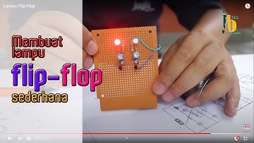 Rangkaian Lampu Kedip (Flip-Flop)
