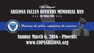 12th Annual Arizona Fallen Officer Memorial 5k