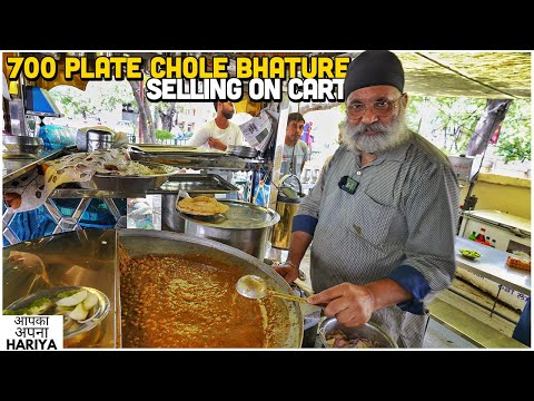 30/- Rs mein Chole Bhature, Rajma Chawal & more | GIANI JI DHABA | Indian Street Food | Harry Uppal