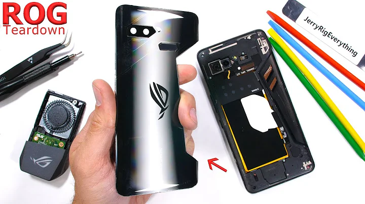 Asus ROG Gaming Phone Teardown - Are the vents even real? - DayDayNews