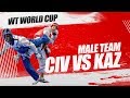 Male Team | CIV vs  KAZ | 2018 World Taekwondo World Cup Team Championships