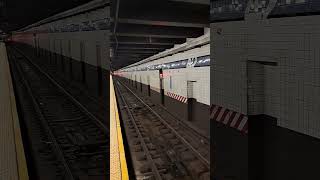 168th Street Bound R160A C train leaving Port Authority Bus Terminal