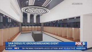 San Diego FC Groundbreaking Event