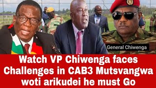 Watch Mutsvangwa Roasts Gen Chiwenga Woti arikudei mu CAB3 he must Go