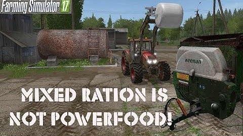 Farming Simulator 2017: Cows Mixed Ration is NOT Powerfood, confirmed by Giants