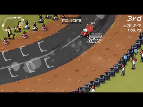 прохождение игры super pixel racers часть #7