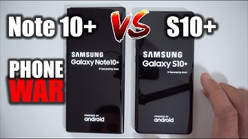 Samsung Galaxy Note 10 Plus vs Galaxy S10 Plus - Speed, Specs & Camera Test
