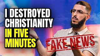 Muslim Ali Dawah Claims He Debunked Christianity In Just 1 Minute | Christian Response
