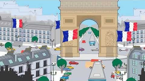 OpenToonz 2D animation - "The Painter in Paris" - teaser (an OpenToonz animation)