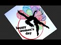 women's day drawing|international women's day drawing|women's day poster idea