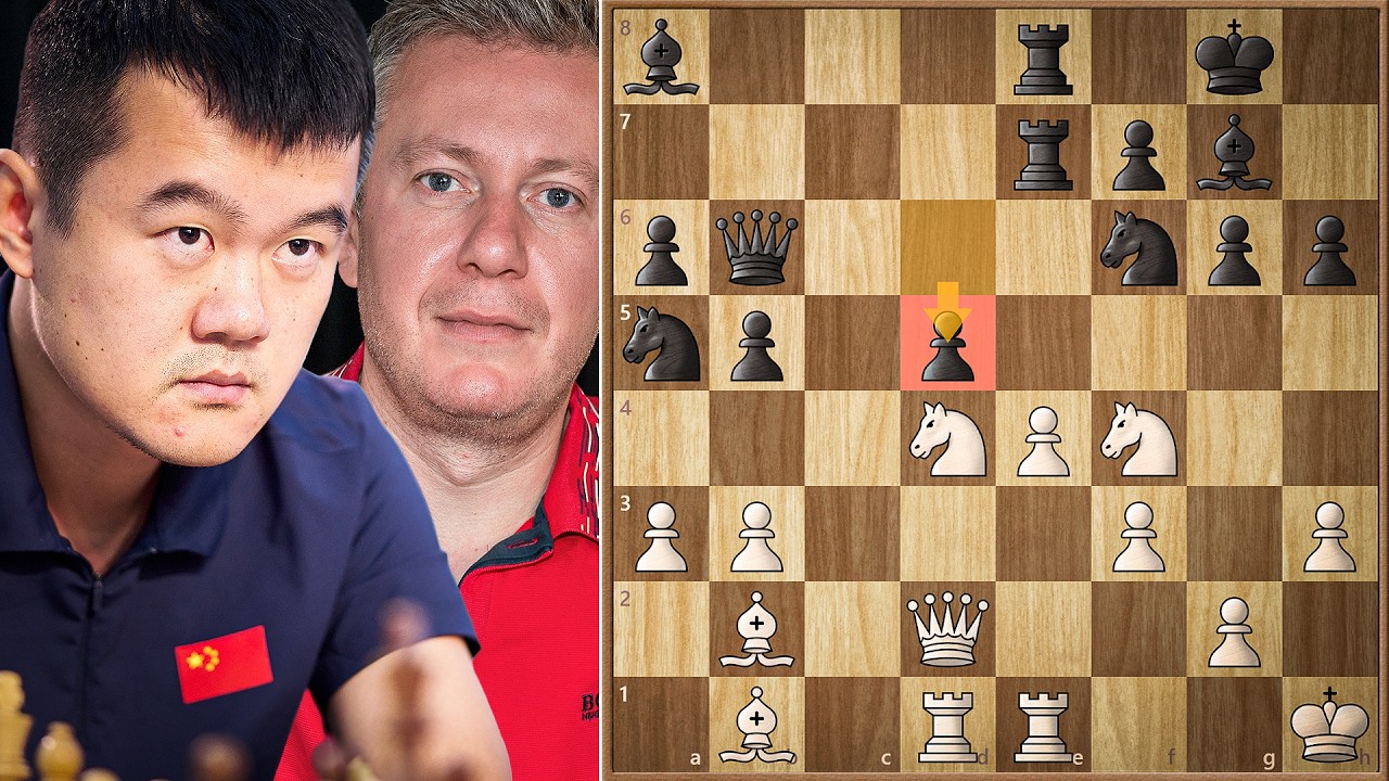 Return of The Ding! || Ding Liren vs Arkadij Naiditsch | 46th FIDE Chess Olympiad 2026, on YouTube