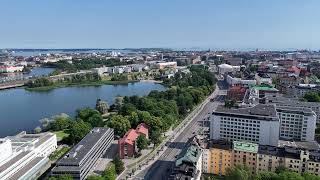 Töölö Helsinki Drone Tour 🇫🇮 | Helsinki Finland 2025 4K
