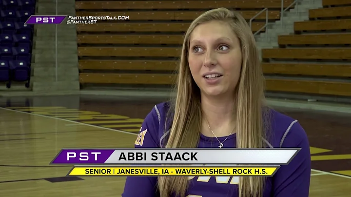Abbi Staack, UNI volleyball senior defensive speci...