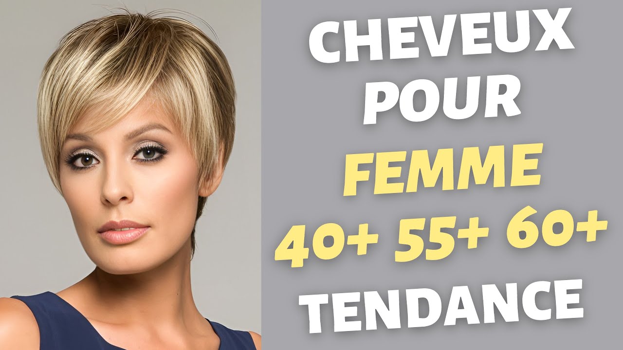 Quelle coupe de cheveux à 60 ans ?