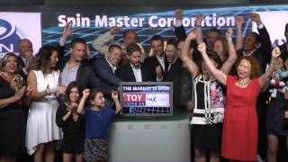 Spin Master Corp Tsxtoy Opens Toronto Stock Exchange, July 30, 2015