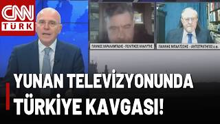 Sunucu: Sırada Türkiye Var! Konuk: İsrail Türkiye'den Korkar! İşte Yunan Televizyonunda O Anlar...