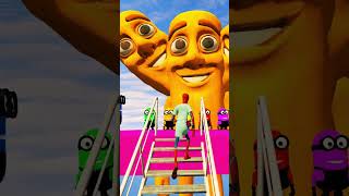GTA 5 Epic Water Ragdolls | Spider-Man Jumps / Fails #shorts