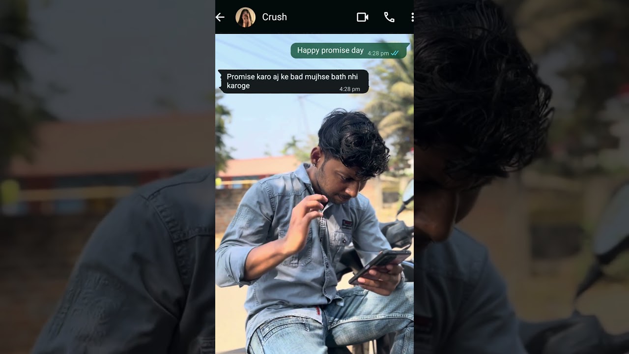 Happy promise day to crush 🌸🐣 Crush me he promise de dya 🥲😭💔 | TheeTitans | 