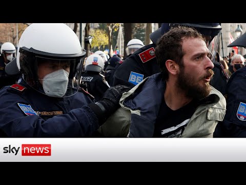 COVID-19: Austria begins new national lockdown amid Europe-wide protests