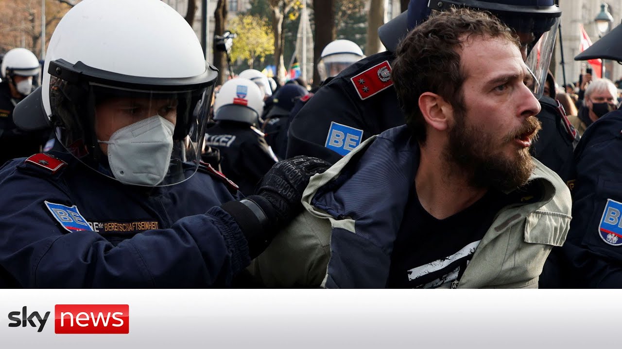COVID-19: Austria begins new national lockdown amid Europe-wide protests