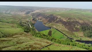 Wessenden Valley Marsden 4K Drone 1 June 21