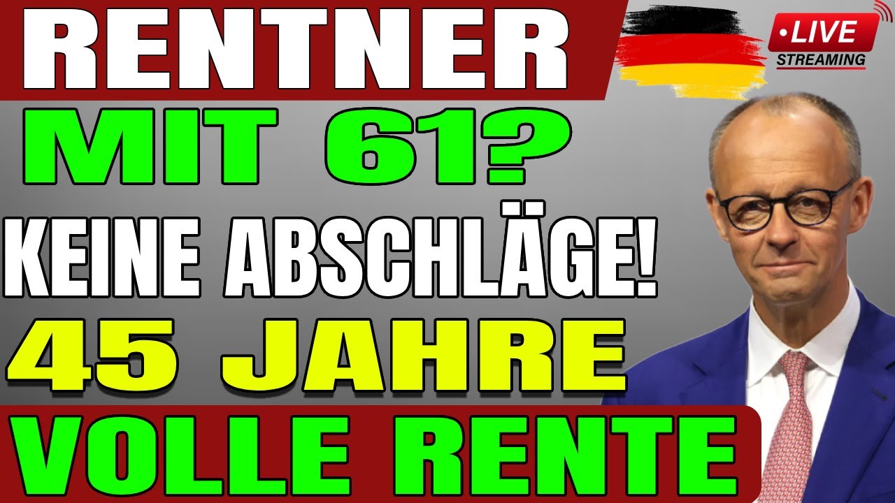 Retirement at 61 without deductions? New regulations for 45 years of contributions will come into...