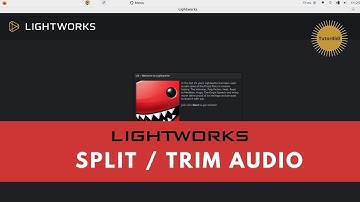 How To Spit Or Trim Audio In Lightworks - Lightworks Tutorial #9