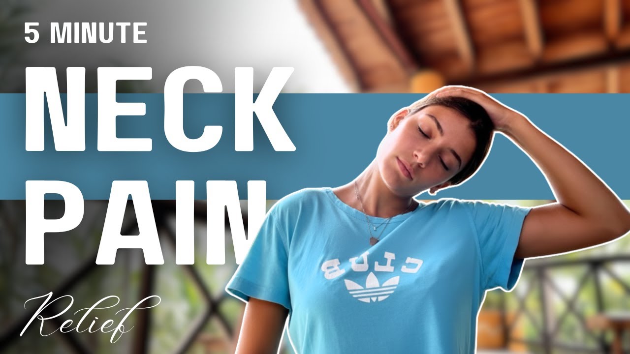 5 Min | Neck Pain Relief Stretches - YouTube