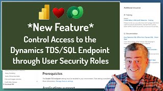 New Dataverse Feature - Control Access to TDS Endpoint with Security Roles