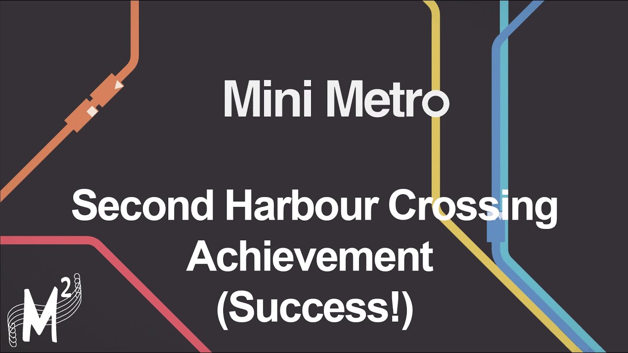 Matt Plays: Mini Metro - Episode 27 [Second Harbour Crossing Achivement - Success!]