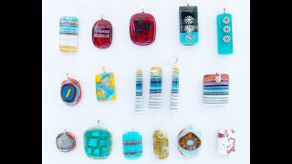 Fused Glass Reaction Month Jewellery