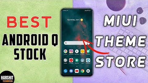 Best Stock Android Q V11 MIUI 11 Theme | MIUI 11 Theme Store | Android Q Stock V11 Miui Theme