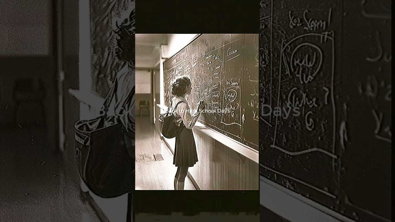 Backto HighSchool Days|Vintage American Teen Life #nostalgia #80s #highschool #teenlife #schooldays