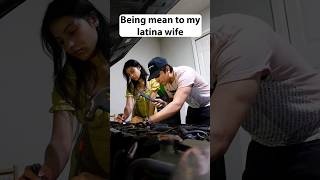 BEING MEAN TO MY LATINA WIFE 😬🤣 #lol #prank #funnyvideos #funnyshorts