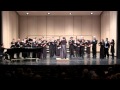 Ucr chamber singers  music of war and peace  21 may 2011