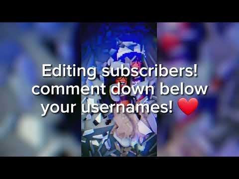 Comment your usernames!! 🥰