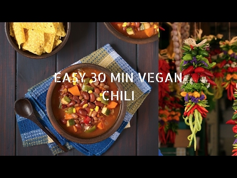 Vegan Chili made in under 30 minutes for under $6 bucks!