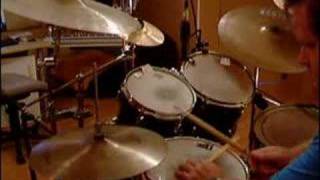 Video thumbnail of "drums jazz funk groove"