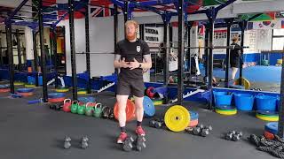 8. Dumbbell (DB) Push Press
