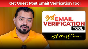 The Best Email Verifier Tool In Pakistan | Get Guest Post Tool | Faran Bilal