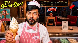 I WORKED IN HORROR ICE CREAM SHOP !! The Sweet spot gameplay | Mr IG
