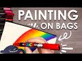 Custom Totes & Pencil Bags - POSCA PEN PAINTING