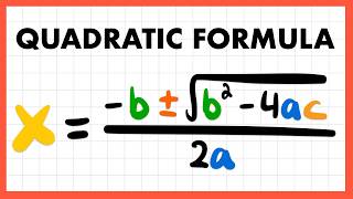 How to Solve Quadratic Equations Using the Quadratic Formula in 8 Minutes