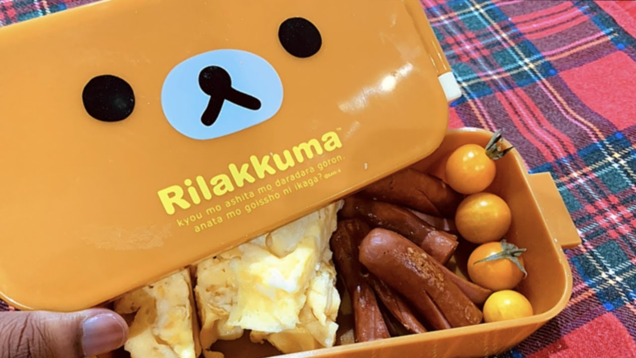 Cute and easy Japanese bento box, Egg roll YouTube