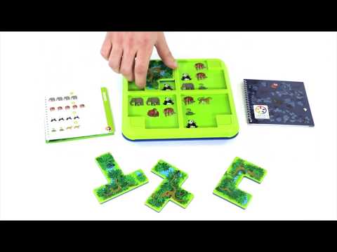 Логическая игра «Джунгли Прятки», Bondibon (Бондибон)